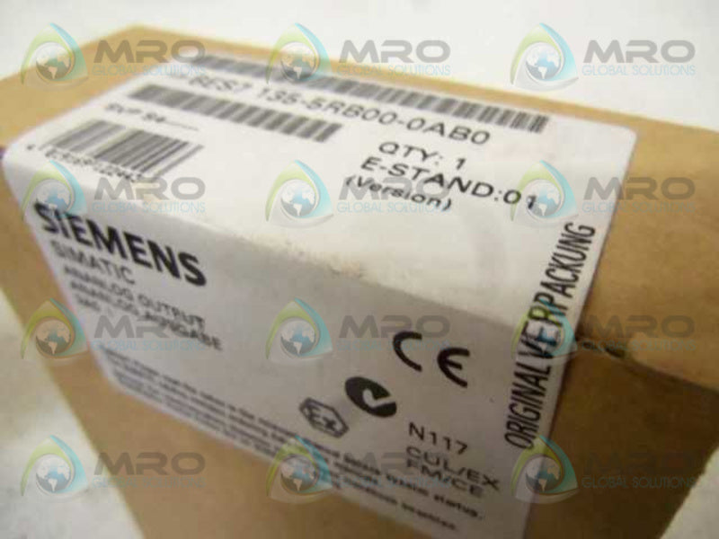 SIEMENS 6ES7 135-5RB00-0AB0 ANALOG OUTPUT MODULE  NSFS