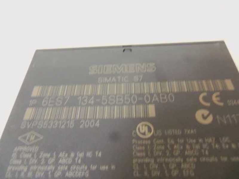 SIEMENS 6ES7 134-5SB50-0AB0 SIMATIC 7 MODULE  UNMP