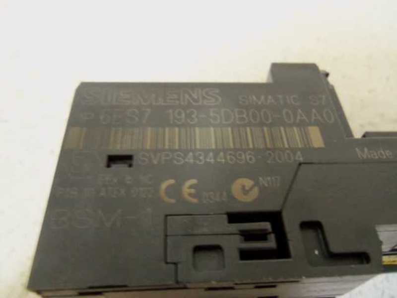 SIEMENS 6ES7 193-5DB00-0AA0 MODULE  NSNP