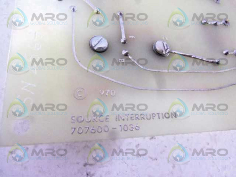 SOURCE INTERRUPTION 707600-1036  NSNP