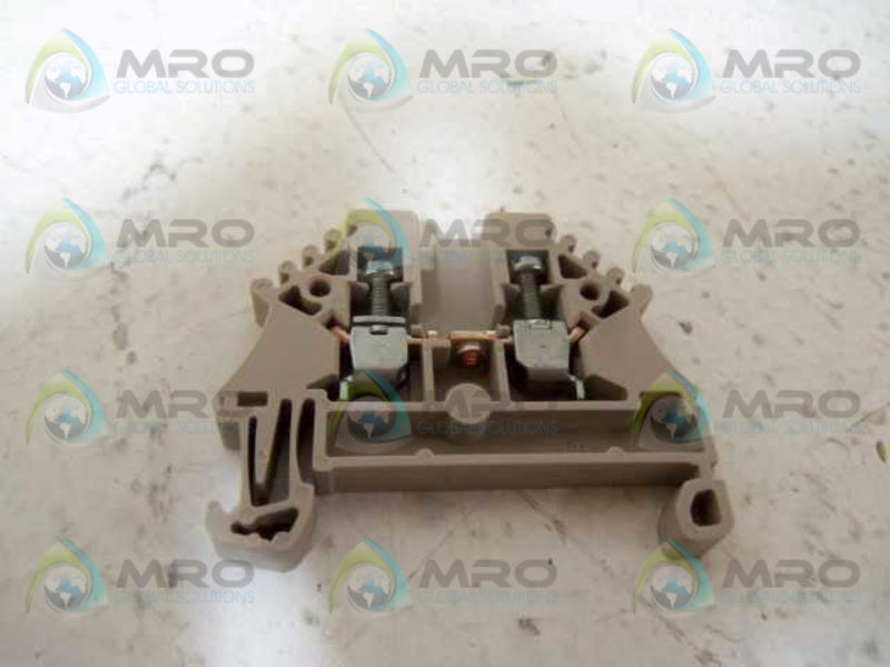 LOT OF 100 WEIDMULLER WDU 2.5N TERMINAL BLOCK NSMP