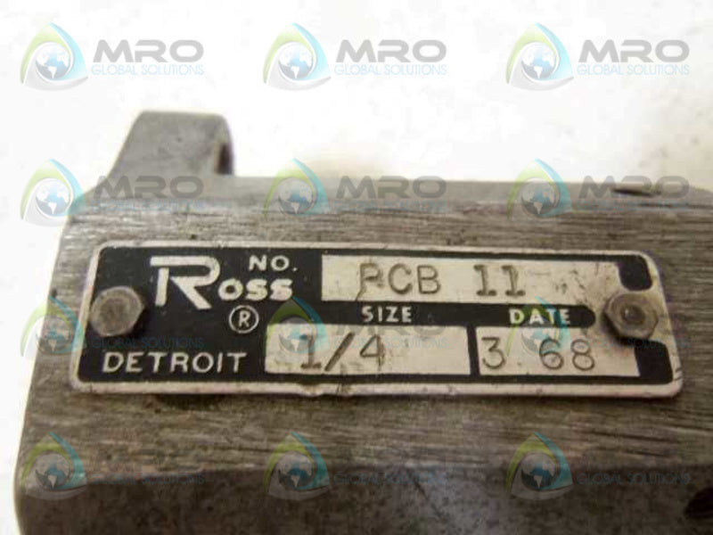 ROSS PCB 11 ROLLER CAM 1/4"  UNMP