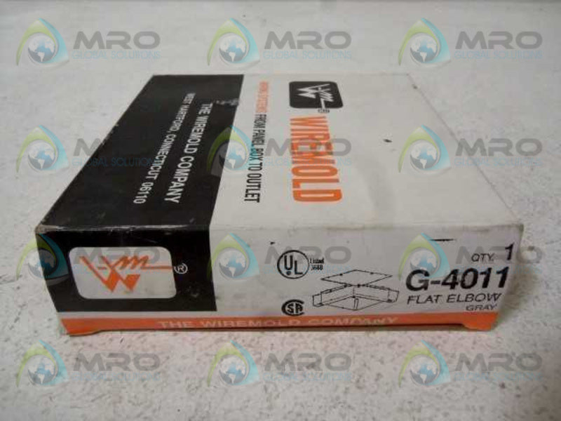 WIREMOLD G-4011 FLAT ELBOW  UNMP