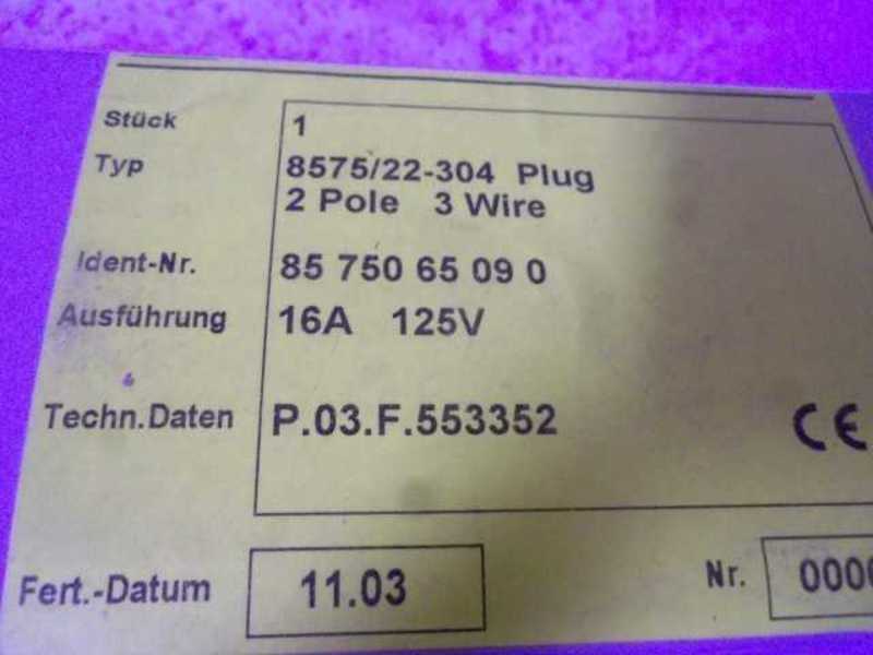 STAHL 8575/22-304 125V 16A NSMP