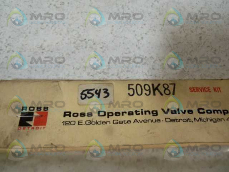 ROSS 509K87 SERVICE KIT  NSMP