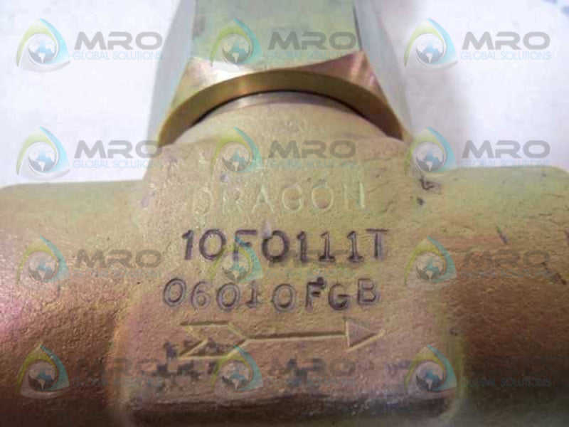 DRAGON 6000# 10F0111T 3/4" VALVE  UNMP