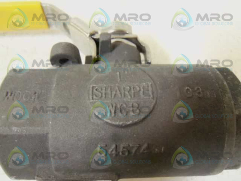 SHARPE 54574N BALL VALVE 250# WSP 2000 CWP  UNMP