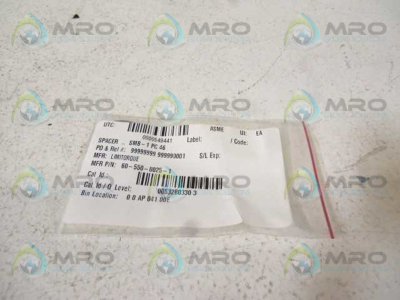 LIMITORQUE 60-550-0025-1 SPACER SMB-1PC 46  NSNP