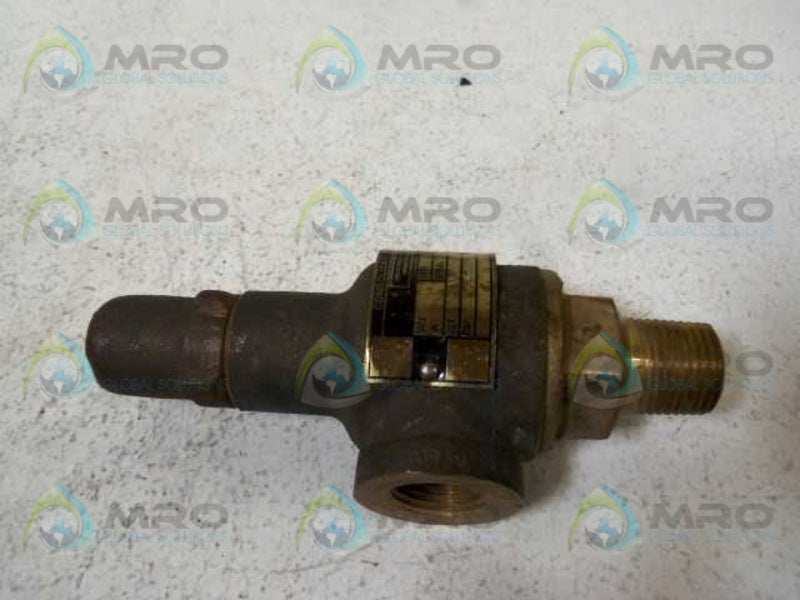 DRESSER INDUSTRIES 1478 SAFETY VALVE 1/2"  UNMP