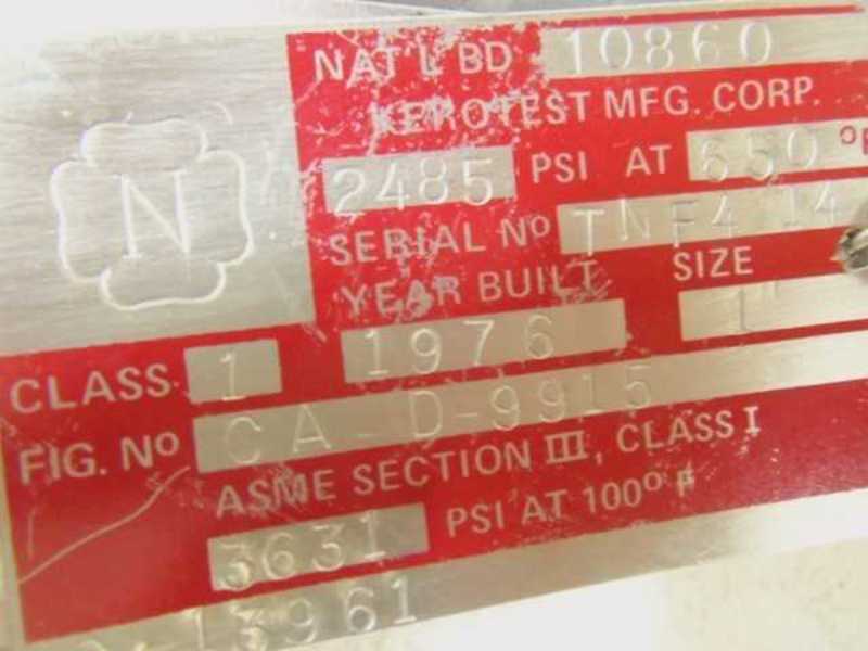 CA-D-9915 VALVE  NSNP