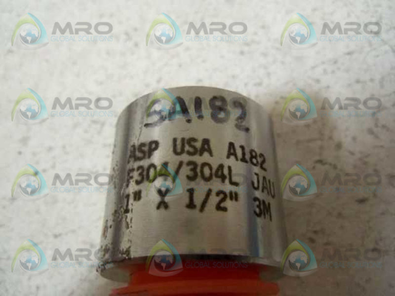 SA182 F304/304L JAU 1"x1/2" 3M  NSNP