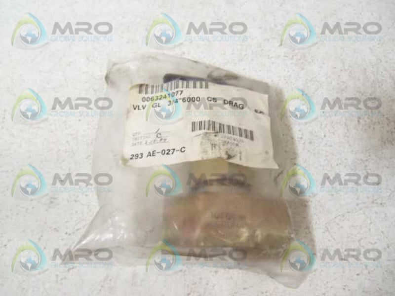 DRAGON 10F0111T 6000# 3/4" VALVE  NSNP