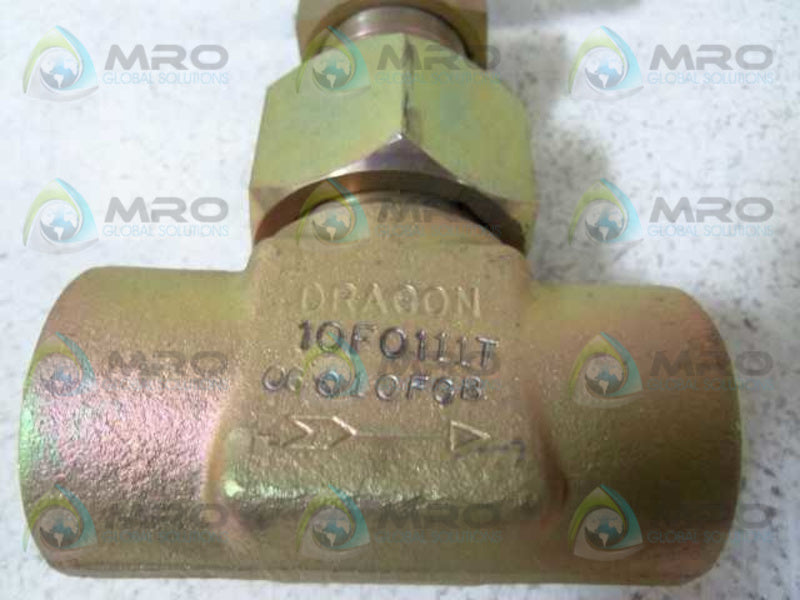 DRAGON 10F0111T 6000# 3/4" VALVE  NSNP