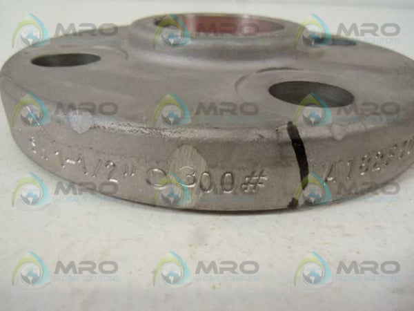 1-1/2" 300# A182F304 S4MLH FLANGE  NSNP