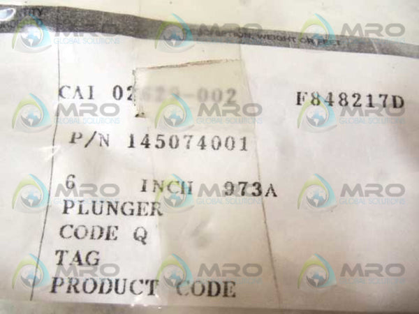145074001 PLUNGER  NSNP