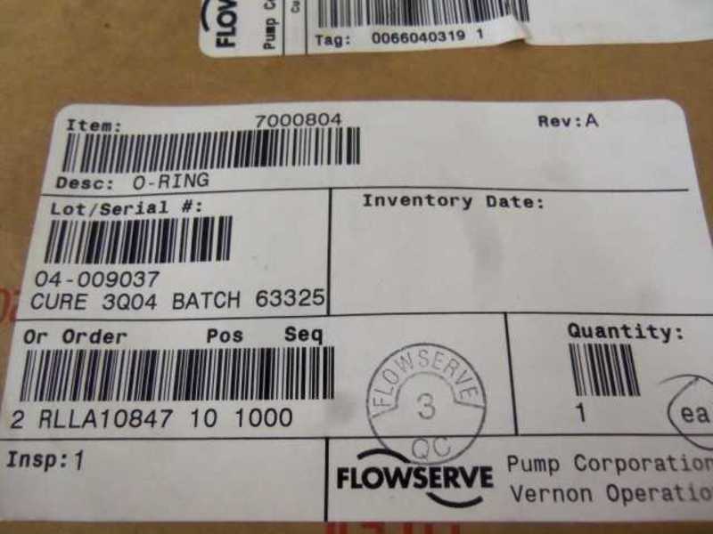 FLOWSERVE 7000804 O-RING  NSNP