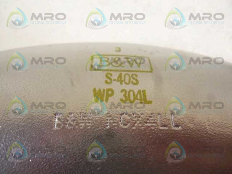 B&W S-40S WP 304L NCX4LL  NSNP