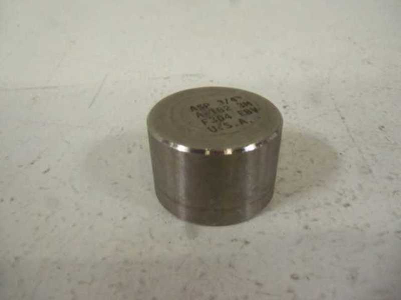 ASP 3/4" A-182 3M F304 EBV CAP  UNMP