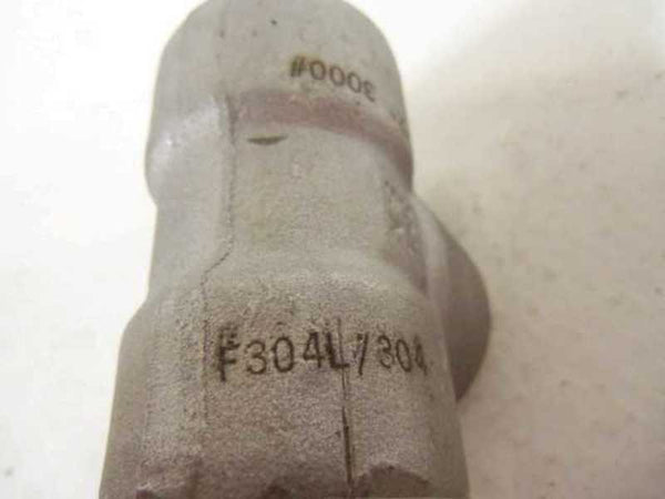 1/2" 3000# F304L/304  NSNP