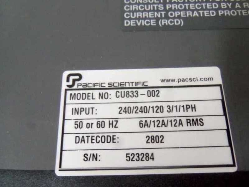 PACIFIC SCIENTIFIC CU833-002 SERVO DRIVE  NSNP
