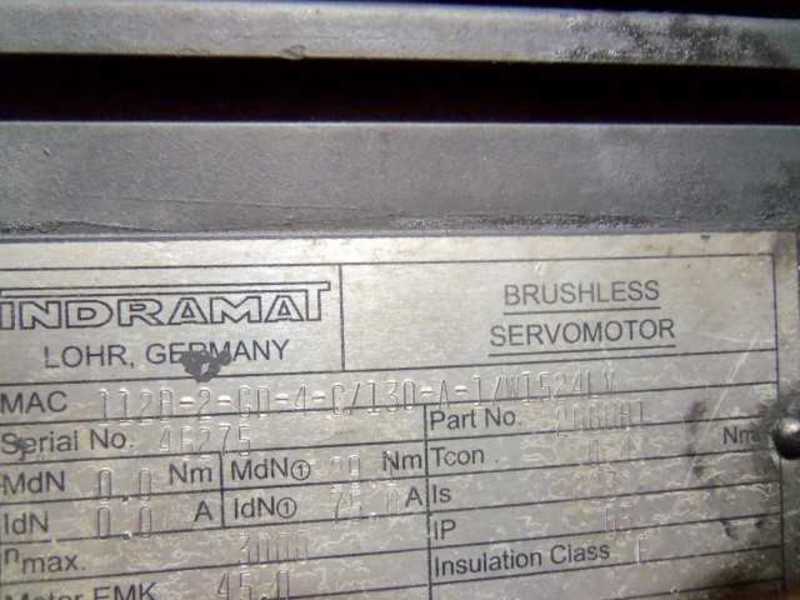 INDRAMAT 112B-2-GD-4-C/130-A-1/WI524LV w/ SP140-IS1-9  UNMP