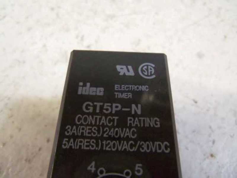 IDEC GT5P-N ELECTRONIC TIMER  UNMP