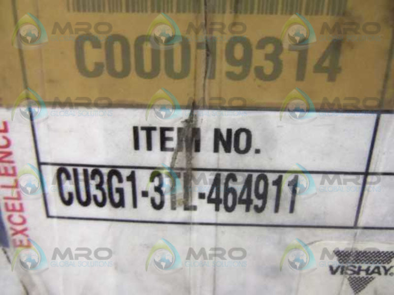VISHAY CU3G1-3TL-464911 LOAD CELL  NSMP