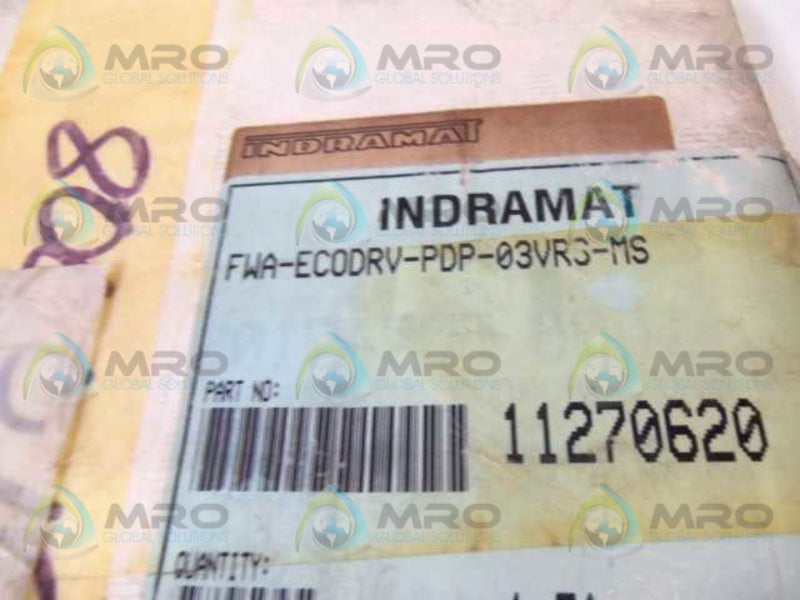 INDRAMAT DKC03.1-040-7-FW SERVO DRIVE FWA-ECODRV-PDP-03VRS-MS  NSMP
