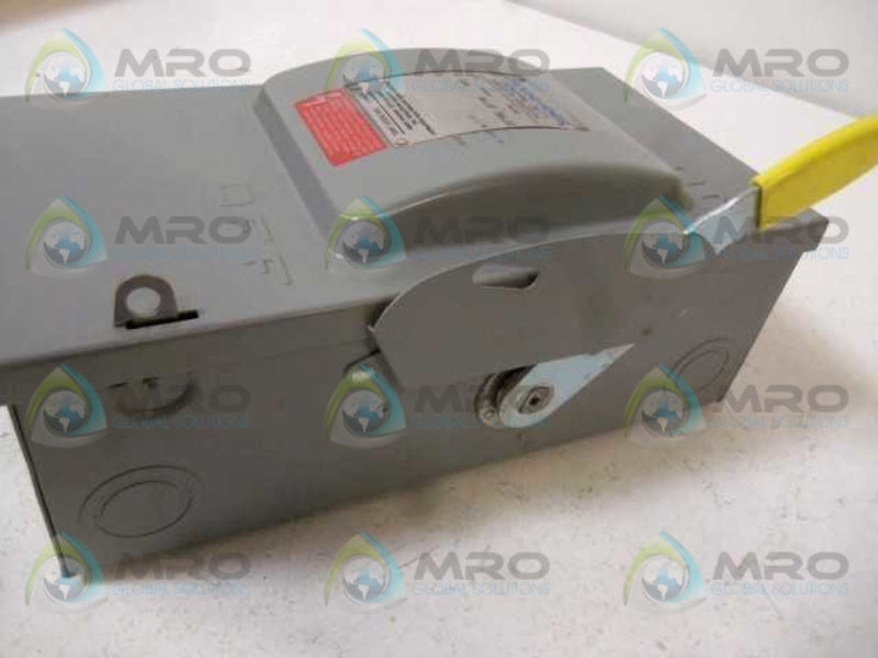 CROUSE-HINDS GH322N SAFETY SWITCH 60A  NSMP