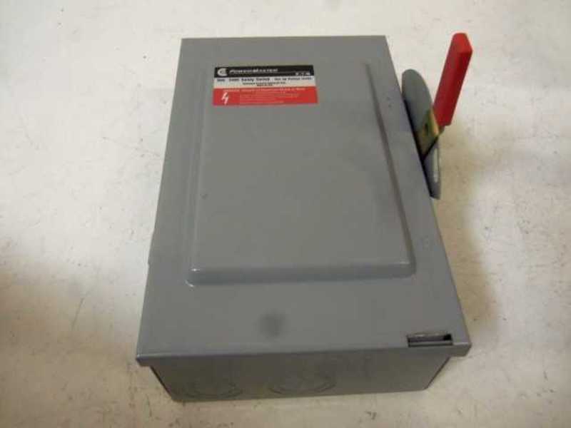 POWER MASTER G222SNK SAFETY SWITCH 60A 240V  NSMP