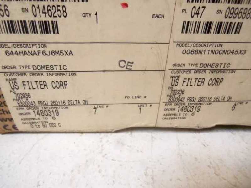 ROSEMOUNT 644HANAF6J6M5XA NSMP
