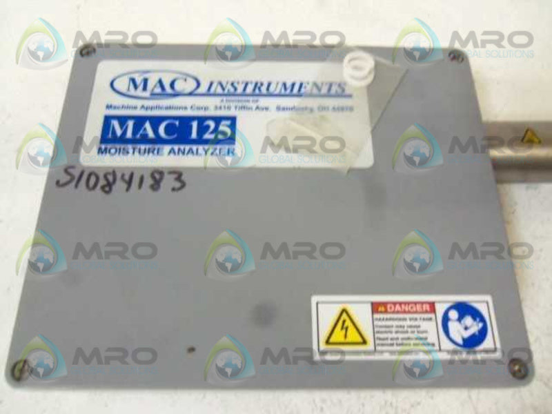 MAC INDUSTRIES MAC 125  NSNP