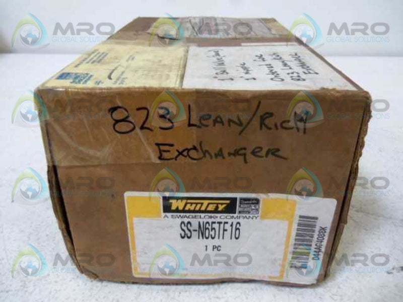 WHITEY SS-N65TF16 BALL VALVE  NSMP