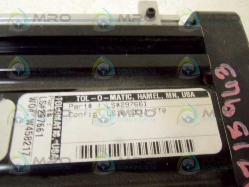 TOL-O-MATIC LS10 SK11 TT0 LS#297661  UNMP