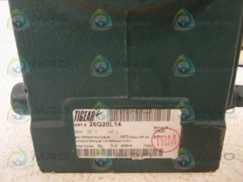 DODGE TIGEAR2 26Q20L14 GEAR REDUCER  UNMP