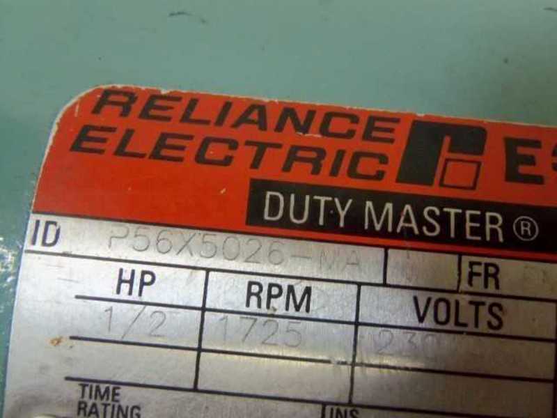 RELIANCE ELECTRIC P56X5026-MA AC MOTOR  UNMP