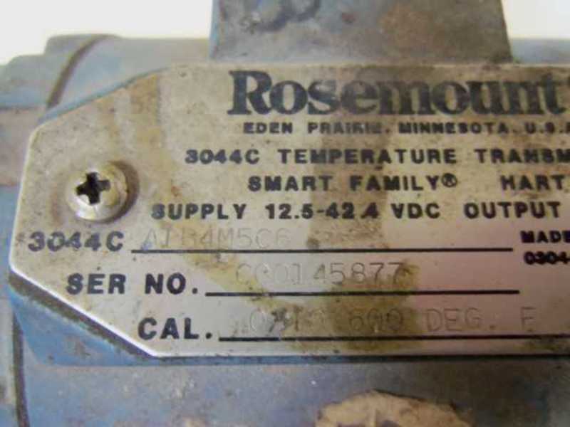 ROSEMOUNT 3044C A1B4M5C6 TEMPERATURE TRANSMITTER  UNMP