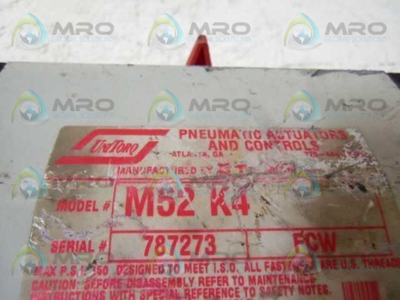 UNITORQ M52 K4 PNEUMATIC ACTUATOR  UNMP