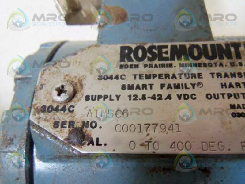 ROSEMOUNT 3044C A1M5C6 TEMPERATURE TRANSMITTER  UNMP