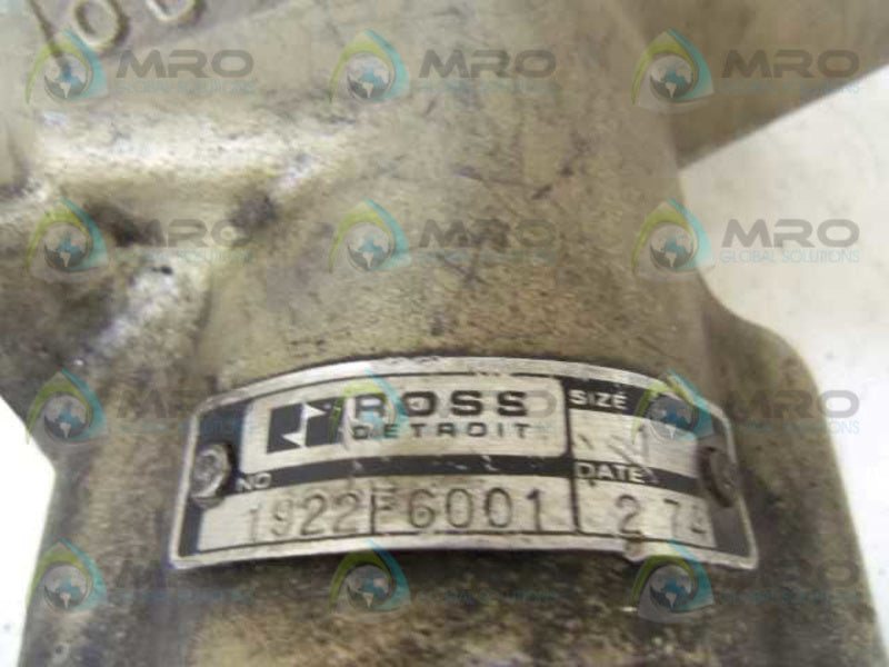 ROSS 1922F6001  UNMP