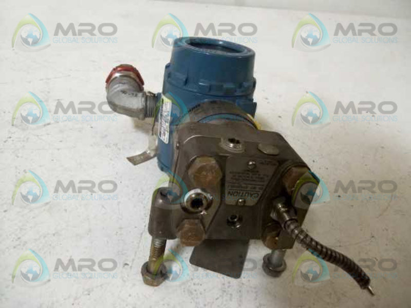 ROSEMOUNT 3051 CG4A22A1AS1M5B4C6 PRESSURE TRANSMITTER  UNMP