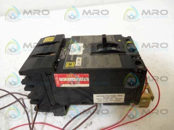 SQUARE D FH361002206 CIRCUIT BREAKER 100A  UNMP