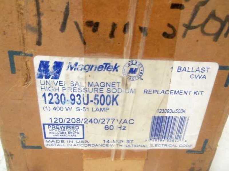 MAGNETEK 1230-93U-500K BALLAST REPLACEMENT KIT  NSMP