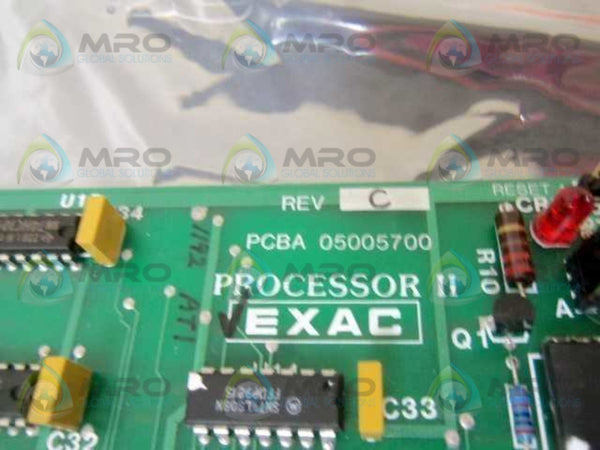 EXAC PCBA 05005700 PROCESSOR II CIRCUIT BOARD  NSNP