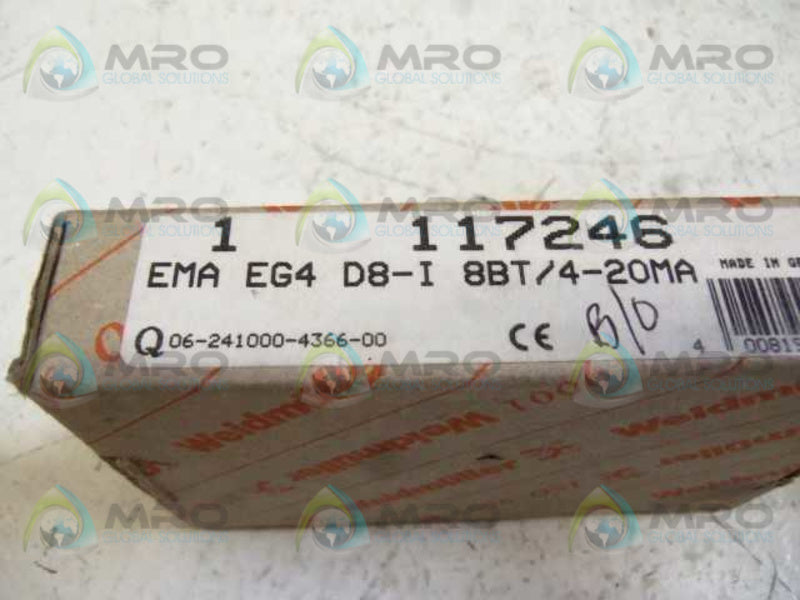 WEIDMULLER EMA/D8-I ANALOG CONVERTER  NSMP