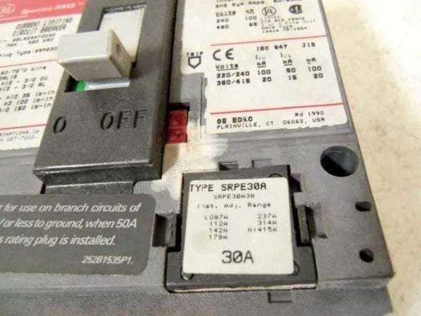 GENERAL ELECTRICSEL SELA24AT0030 CIRCUIT BREAKER 30A w/ SRPE30A  UNMP