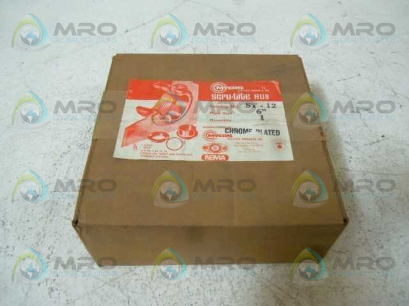 MYERS ST-12 CHROME SCRU-TITE HUB  NSMP