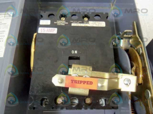 SQUARE D FAE-32015 NA ENCLOSED CIRCUIT BREAKER  UNMP