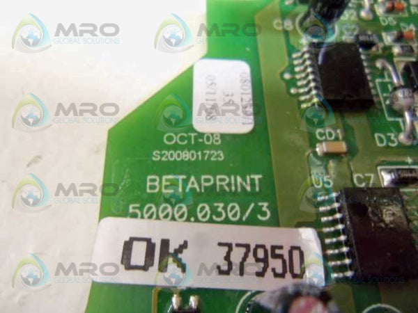 BETAPRINT 5000.030/3 PC BOARD  UNMP
