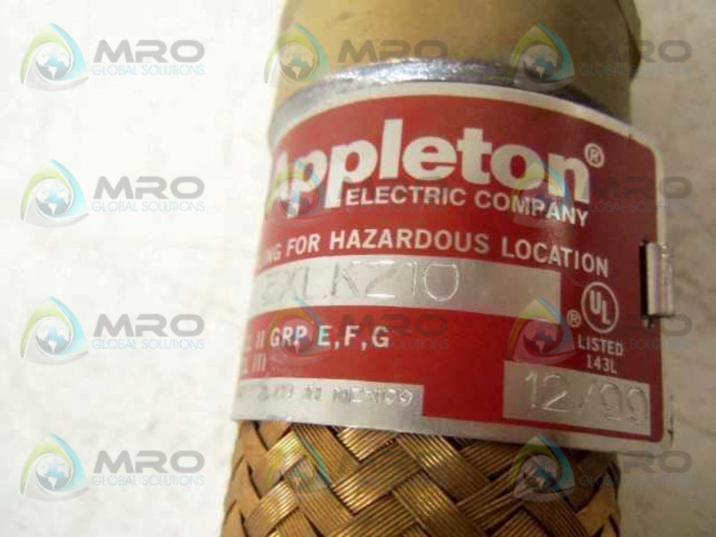 APPLETON EXLK-210 FLEXIBLE CONDUIT  NSNP